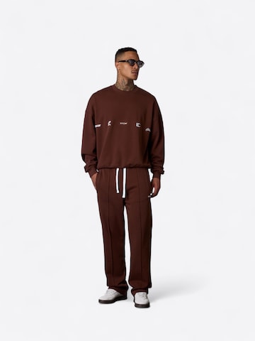 Sweat-shirt ESTEEM en marron