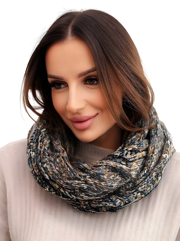 Lumera Tube Scarf in Blue: front