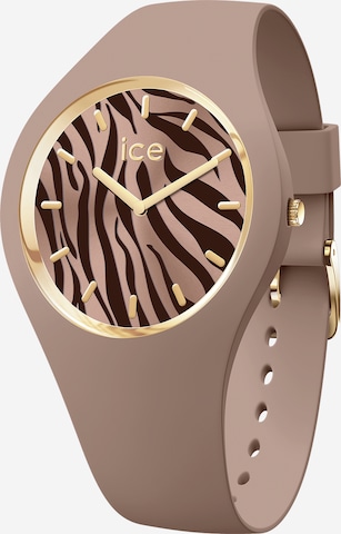 ICE WATCH Analoguhr in Beige: Vorderseite