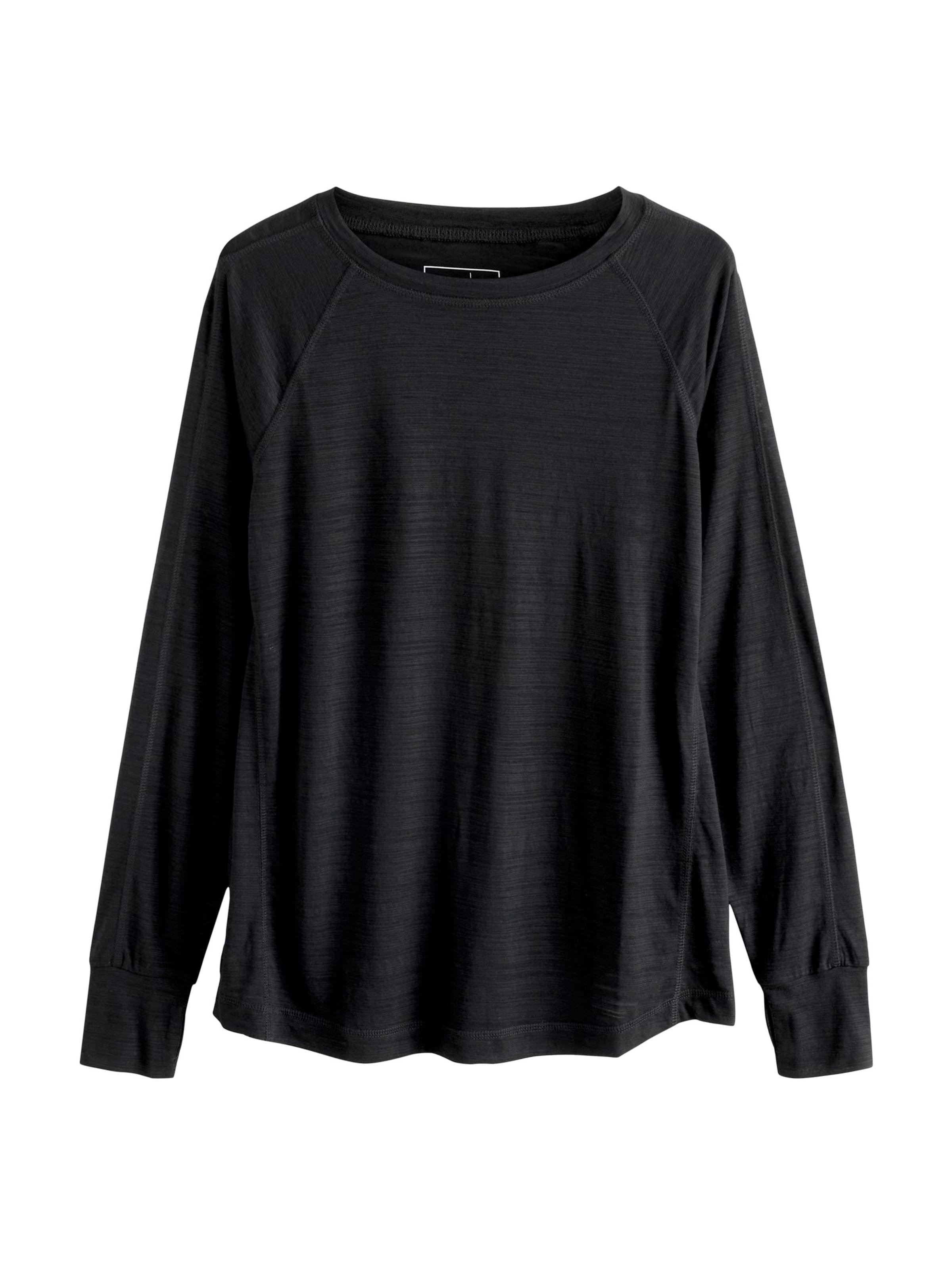 T-shirt Next en noir : devant