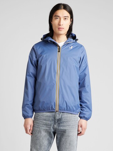 K-Way Jacke 'CLAUDE' in Blau: Vorderseite