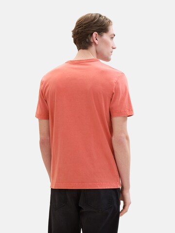 T-Shirt TOM TAILOR en rouge