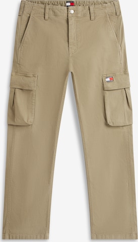 Tommy Jeans Cargobyxa 'OTIS' i grön: framsida