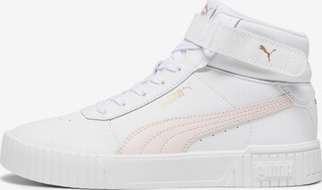 Sneaker alta 'Carina 2.0' di PUMA in bianco: frontale