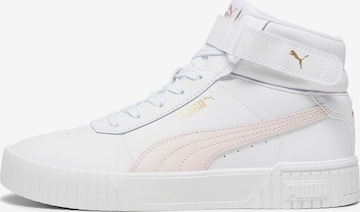 PUMA - Sapatilhas altas 'Carina 2.0' em branco: frente