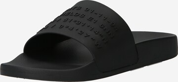AllSaints Plážová/koupací obuv 'RENEGADE' – černá: přední strana