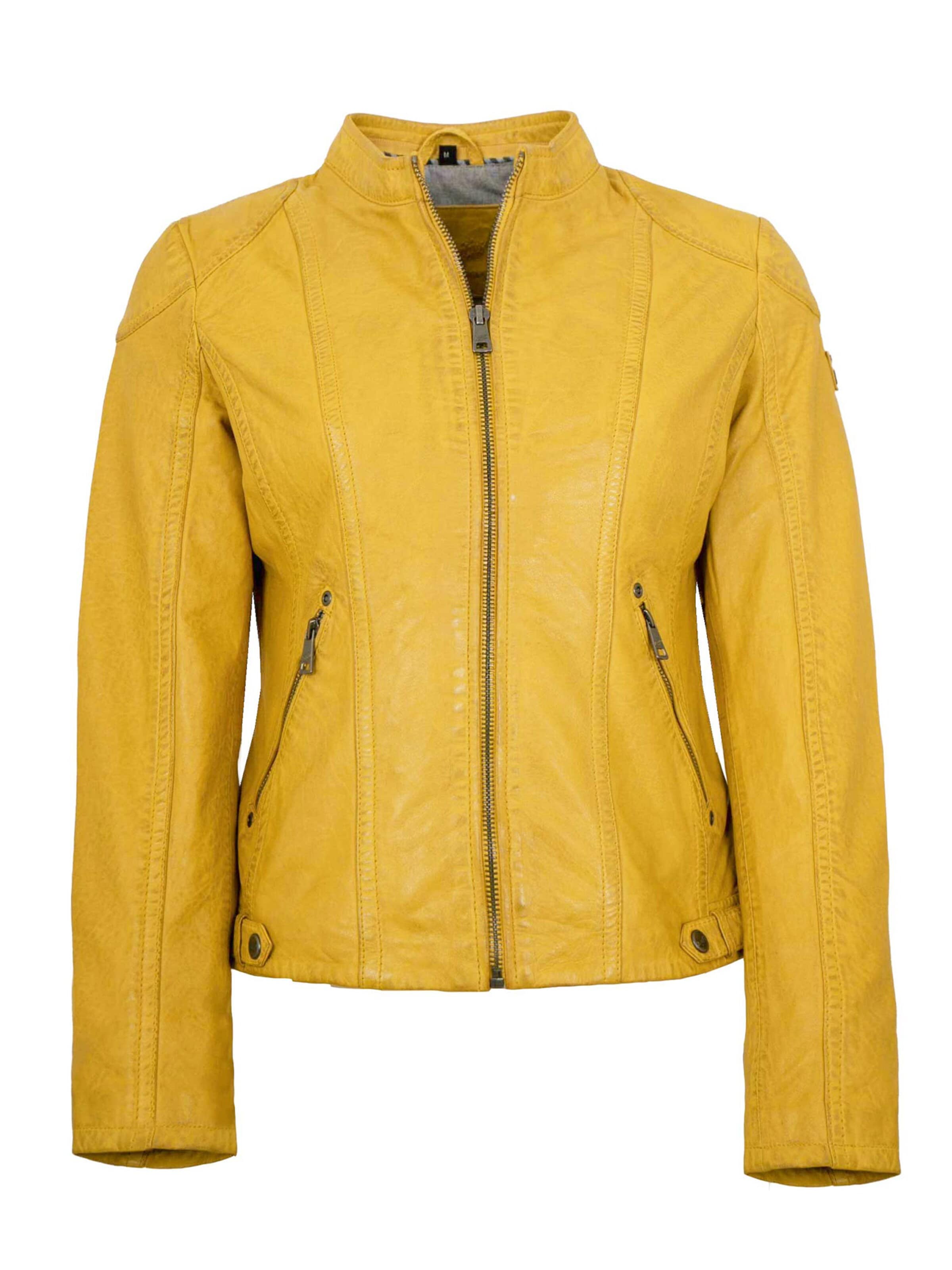 Mauritius Between-Season Jacket in Yellow