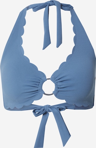HunkemöllerBustier Bikini gornji dio - plava boja: prednji dio