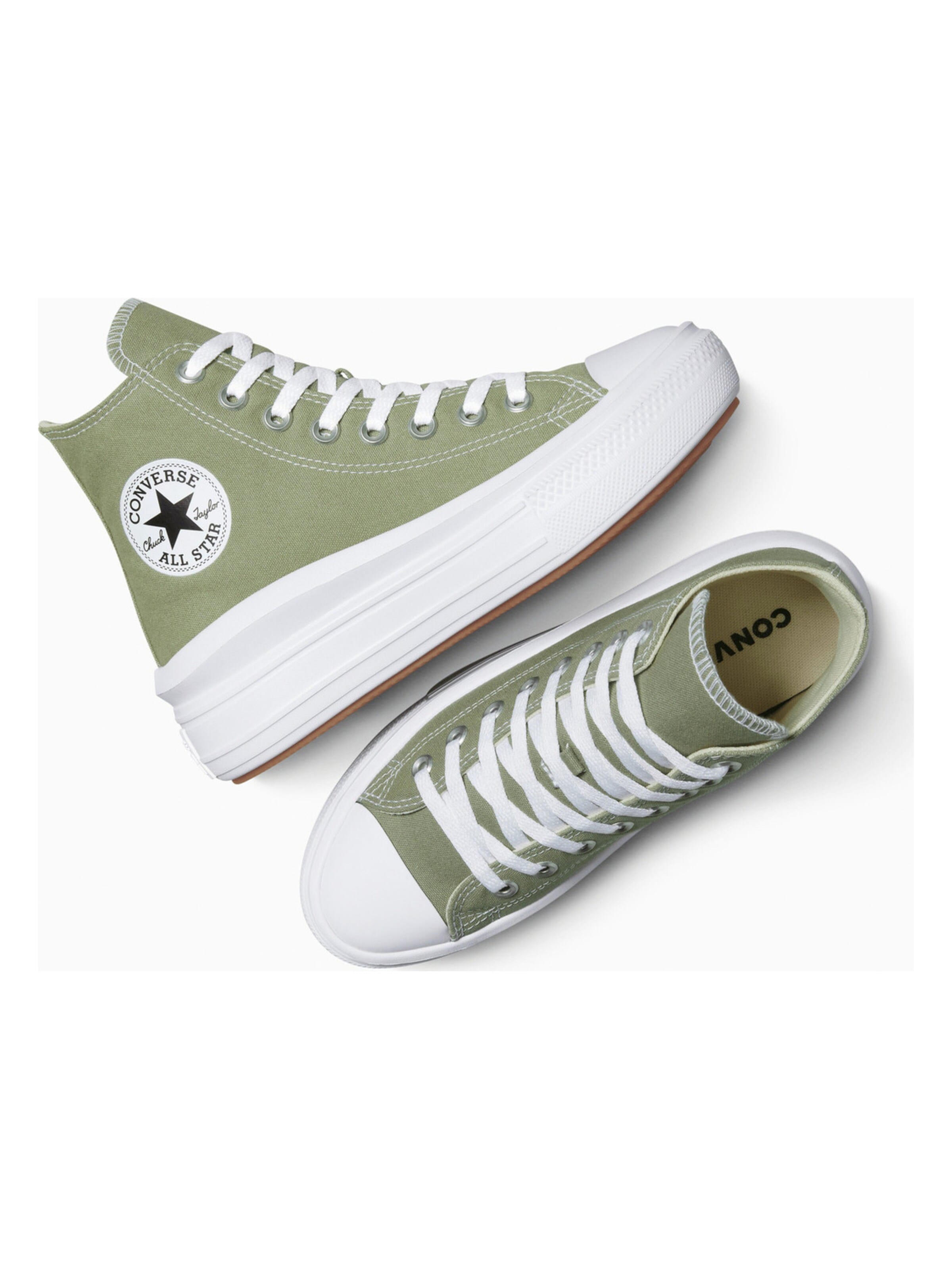 Scarpa sportiva 'Converse Chuck Taylor All Star Move' di CONVERSE in grigio