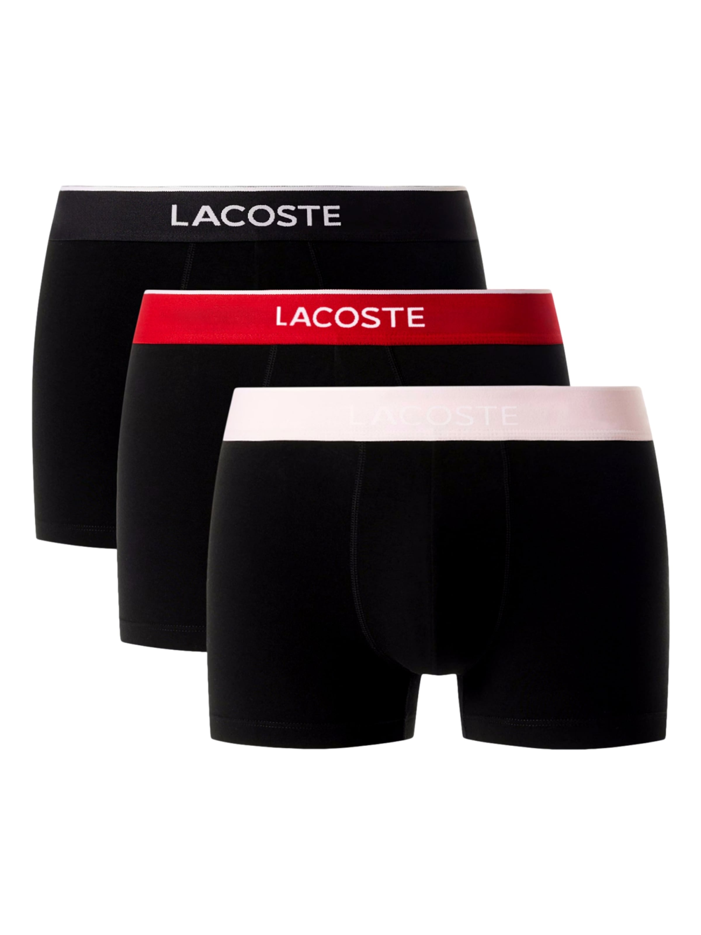 Boxer di LACOSTE in nero: frontale