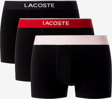 LACOSTE Boksershorts i sort: forside