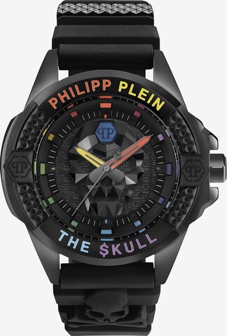 Philipp Plein Analoguhr in Schwarz: predná strana