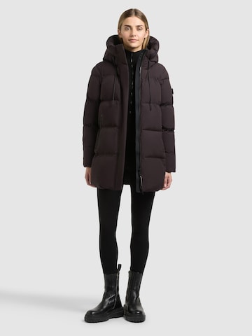 khujo Jacke 'Drown2' in Lila