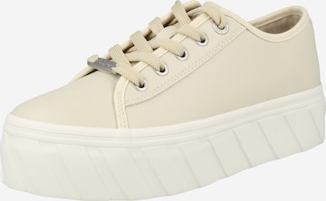 Baskets basses s.Oliver en beige : devant