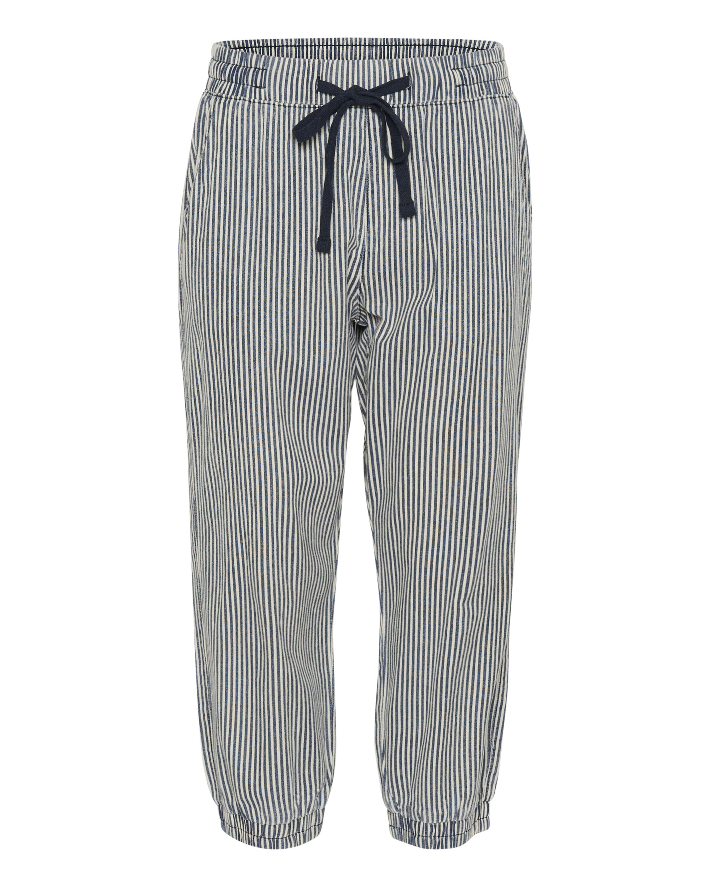 Tapered Pantaloni 'Naya' de la Kaffe pe albastru: față