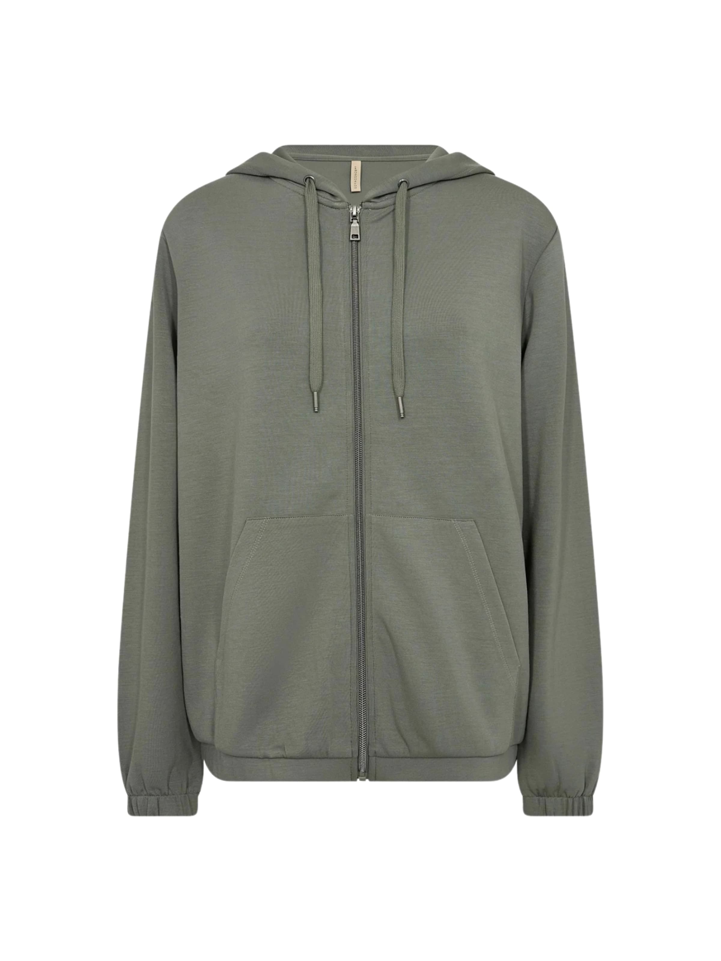 Giacca di felpa 'Banu 177' di Soyaconcept in grigio: frontale