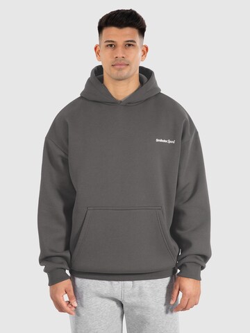 Veste de survêtement 'Fortes' Smilodox en gris : devant