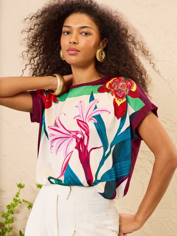 Camicia da donna di love & roses in rosso