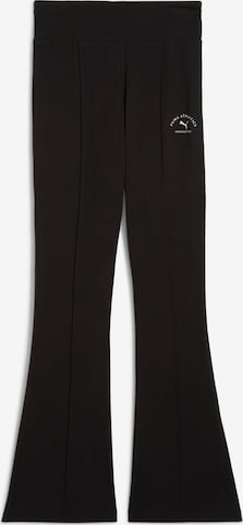 PUMA Skinny Leggings in Black: front