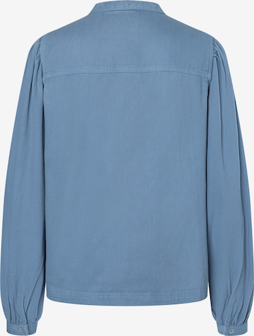 PIECES Bluse 'Pali' in Blau