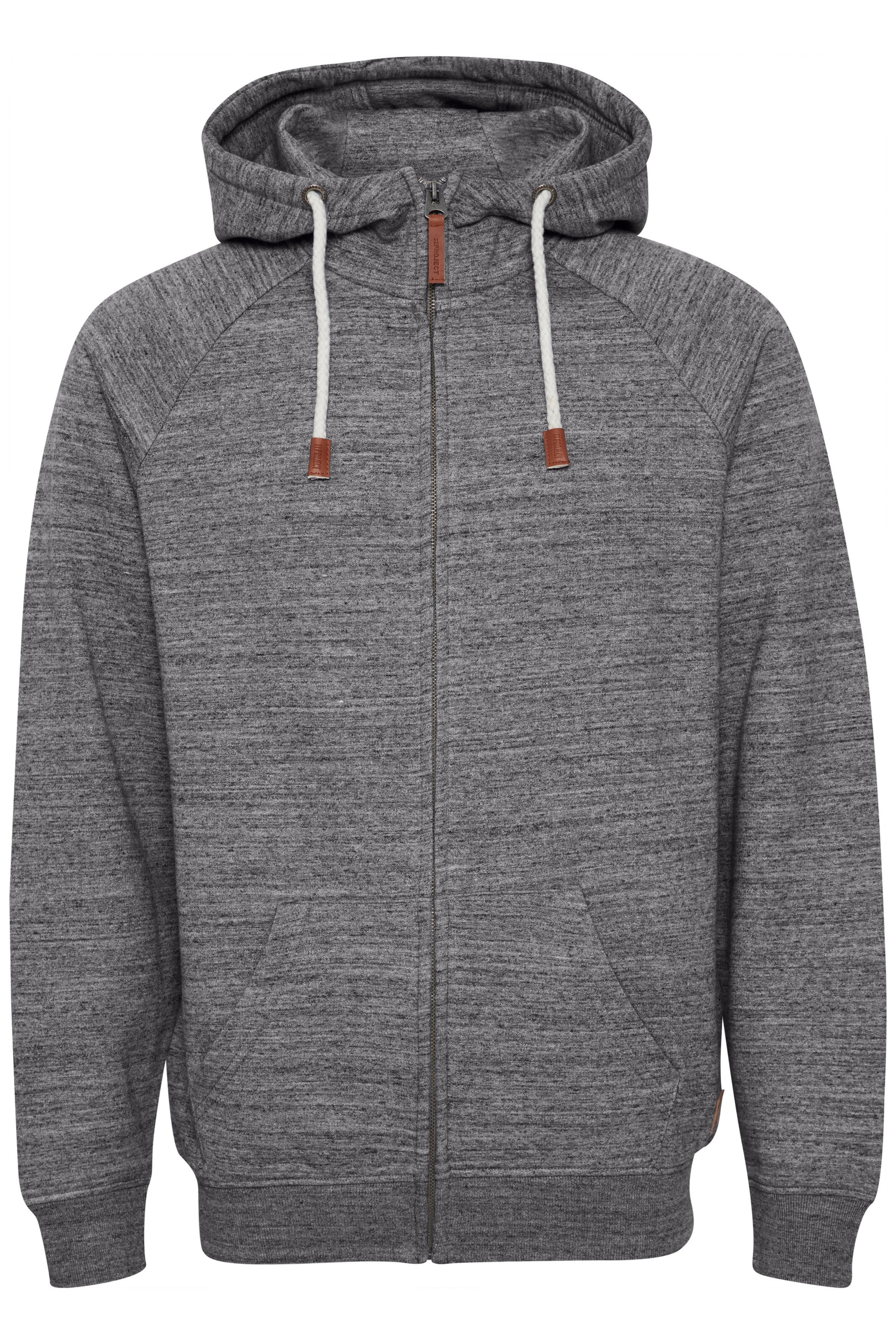 11 Project Sweatjacke in Grau: Vorderseite