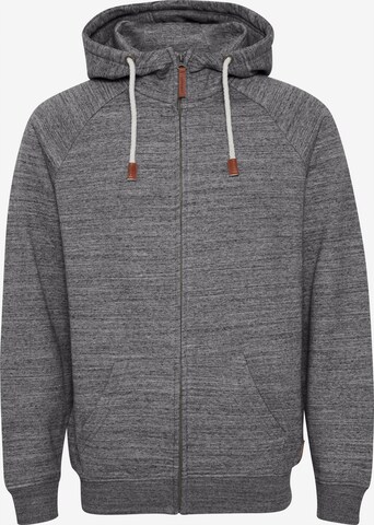 11 Project Zip-Up Hoodie in Grey: front