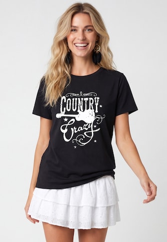 usha FESTIVAL - Camiseta en negro: frente