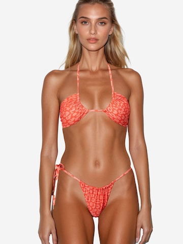Flavia Valentini Triangel Bikini in Oranje