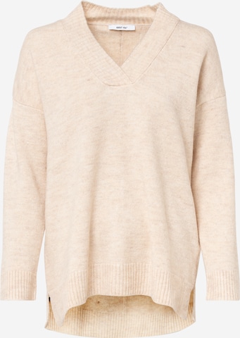 ABOUT YOU Sweater 'Cora' in Beige: front