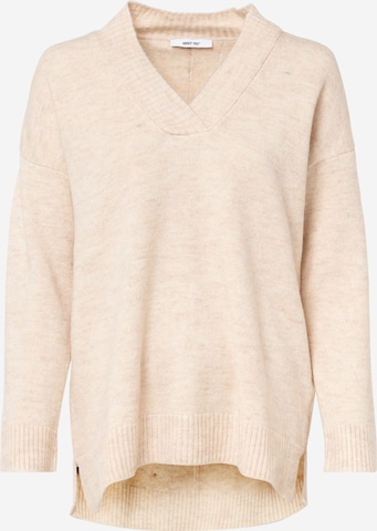 Pull-over 'Cora' ABOUT YOU en beige : devant