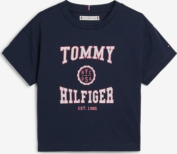 T-Shirt 'Varsity' TOMMY HILFIGER en bleu : devant
