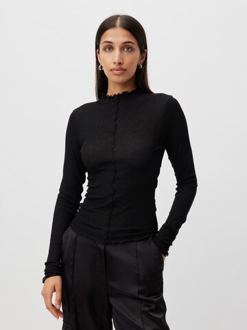 LeGer by Lena Gercke Shirt 'Mia' in Schwarz: Vorderseite