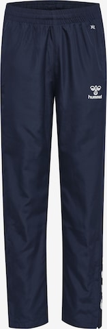 Regular Pantalon de sport 'CORE XK' Hummel en bleu : devant
