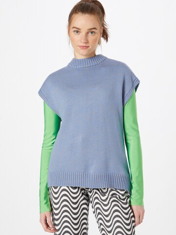 Soft Rebels Sweater 'Tracy' in Blue: front