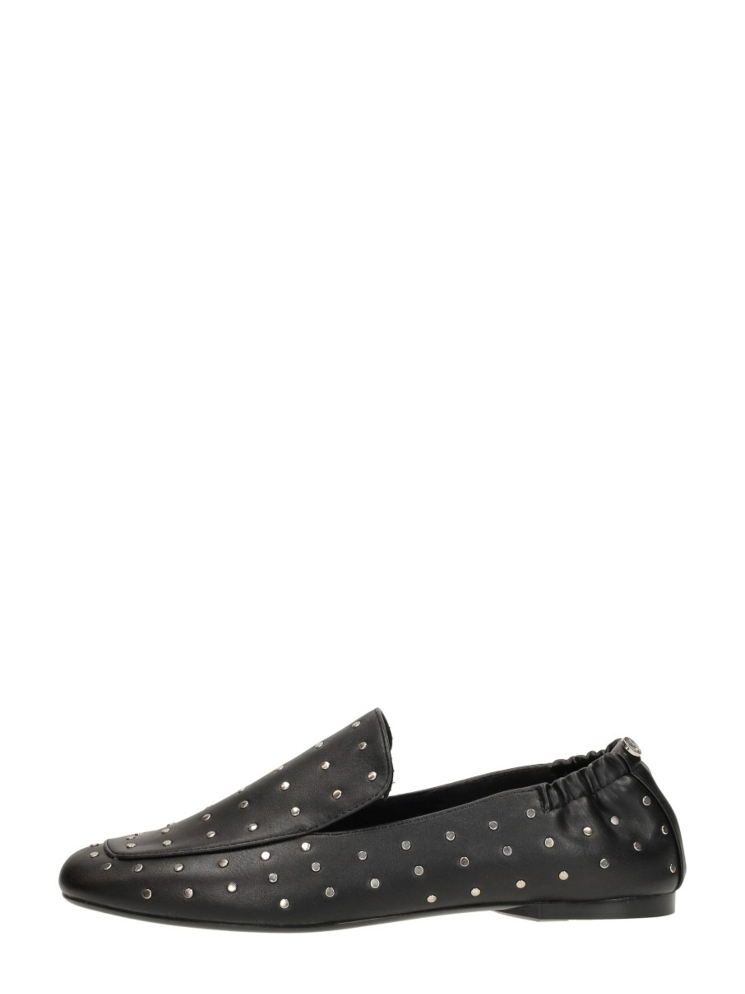 MEXX Instappers 'Rozy Lemon' in Zwart: voorkant