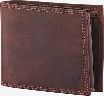 Sergio Valentini Wallet in Brown: front
