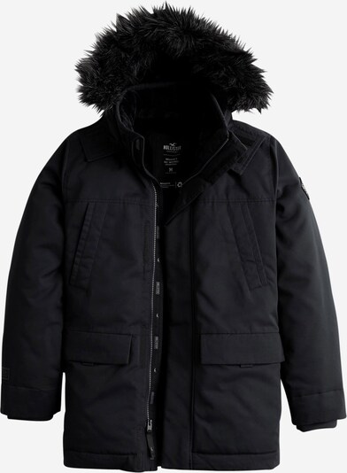 HOLLISTER Přechodová parka - černá, Produkt
