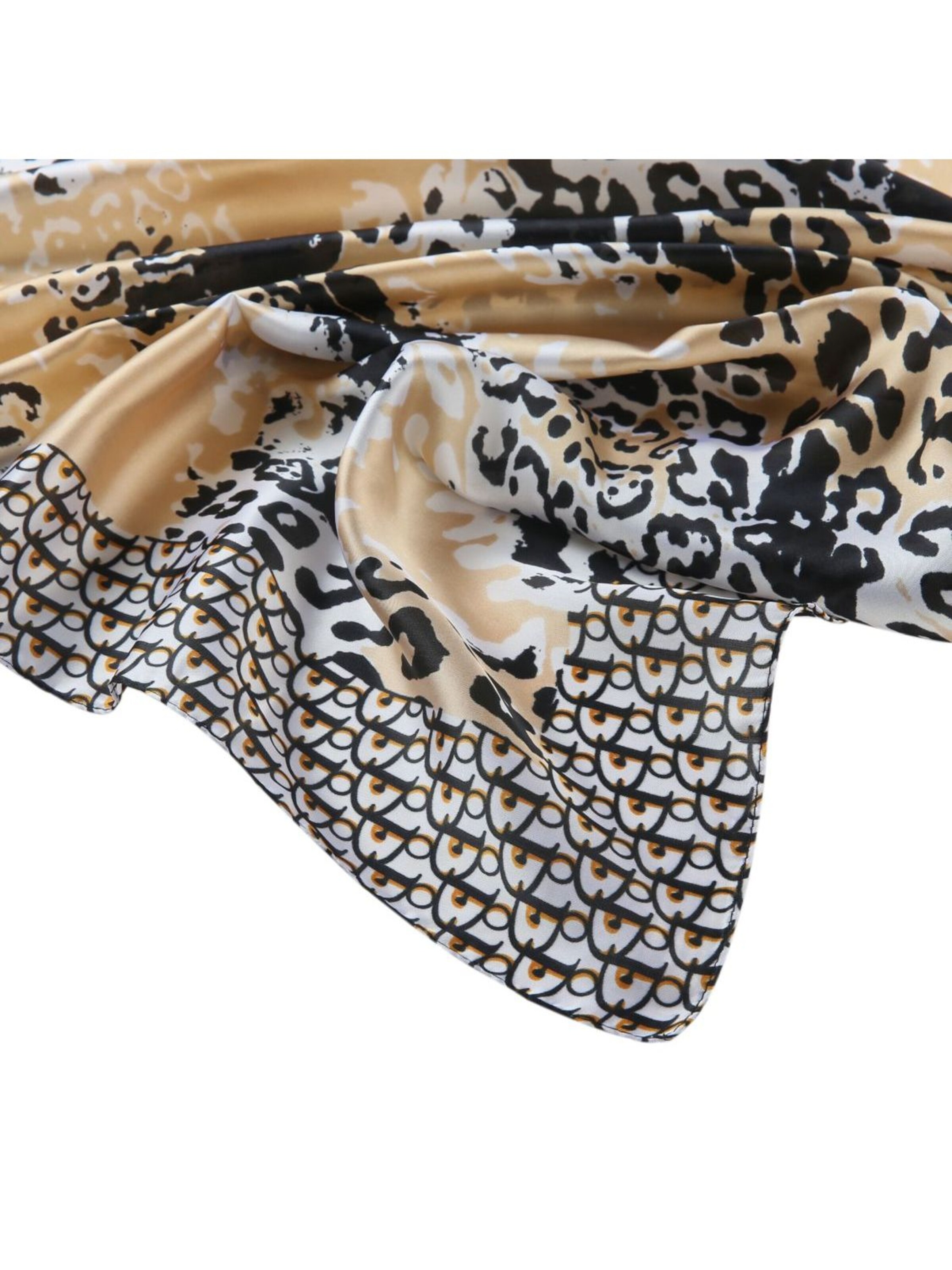 Sciarpa 'Pantherspirit Zoé' di alberto cabale in nero