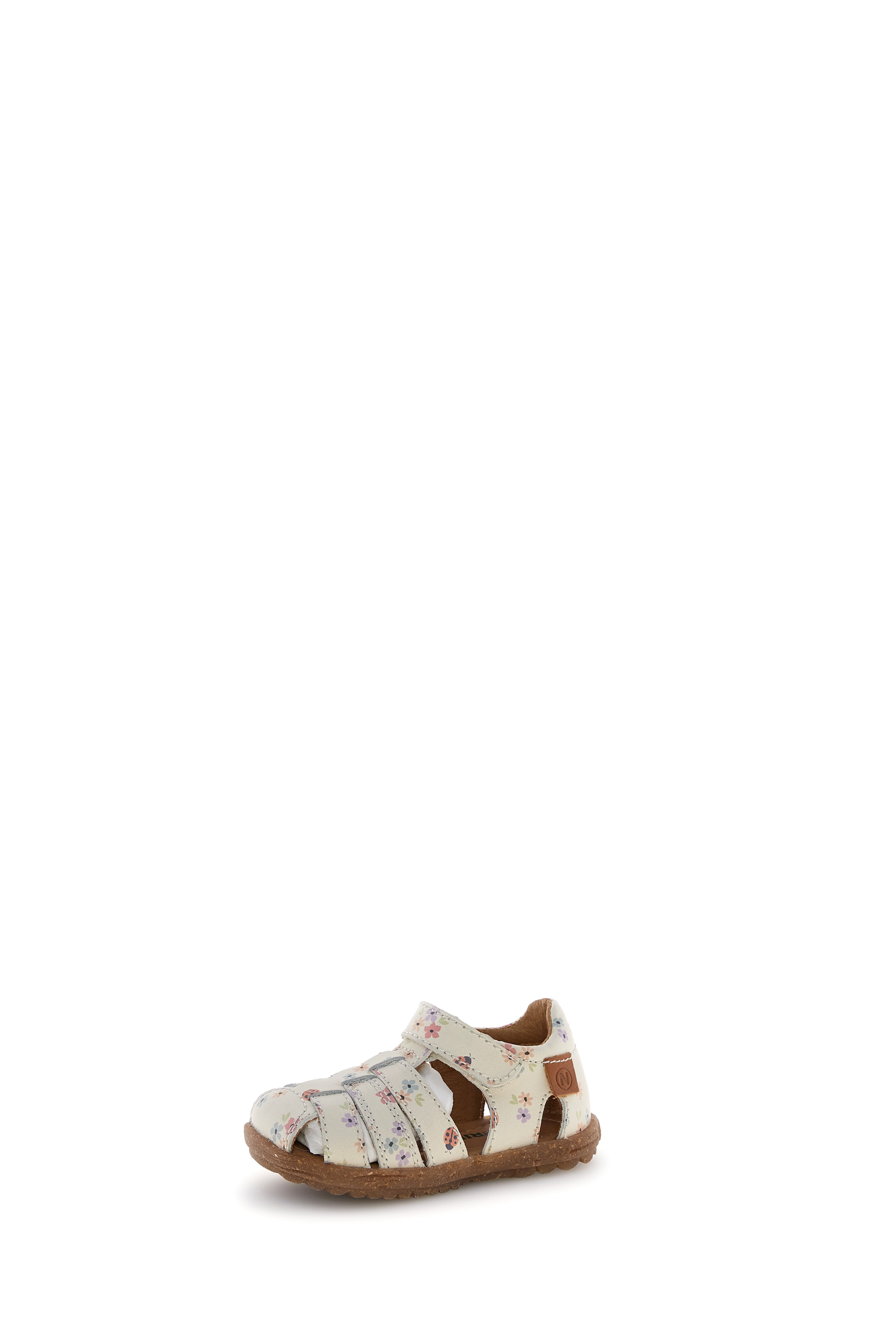 NATURINO Lauflernschuh in Weiß: Vorderseite