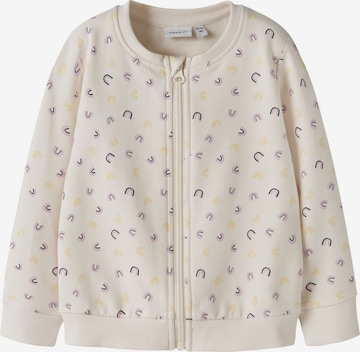 Veste de survêtement NAME IT en blanc : devant