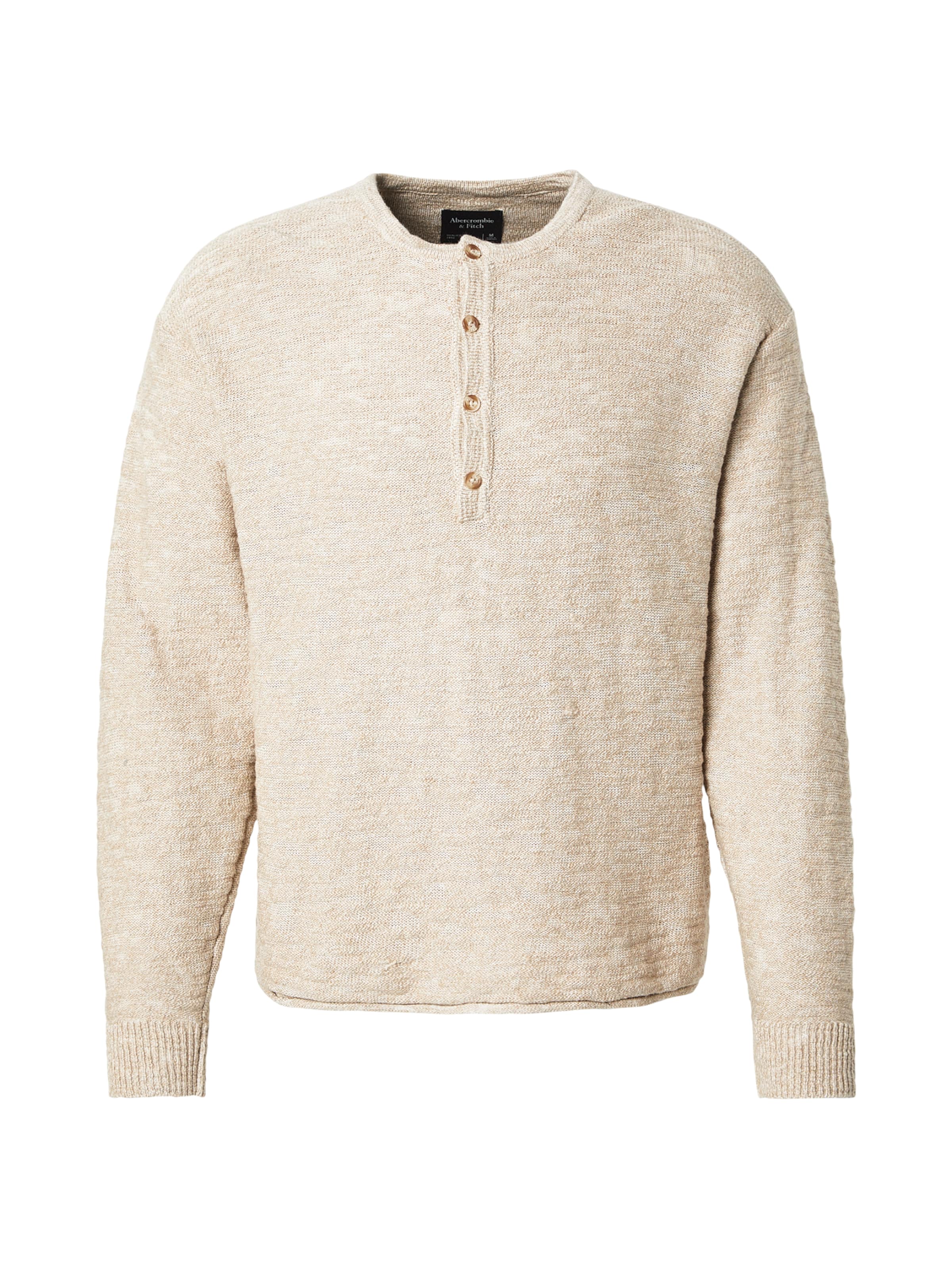 pilka Abercrombie & Fitch Megztinis: priekis