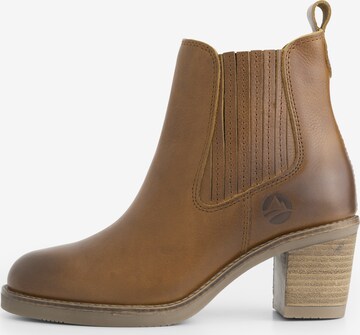 Travelin Chelsea boots 'Callac' in Bruin