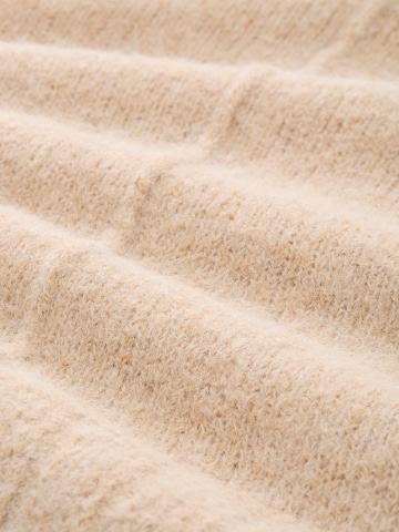 TOM TAILOR Sveter - Béžová