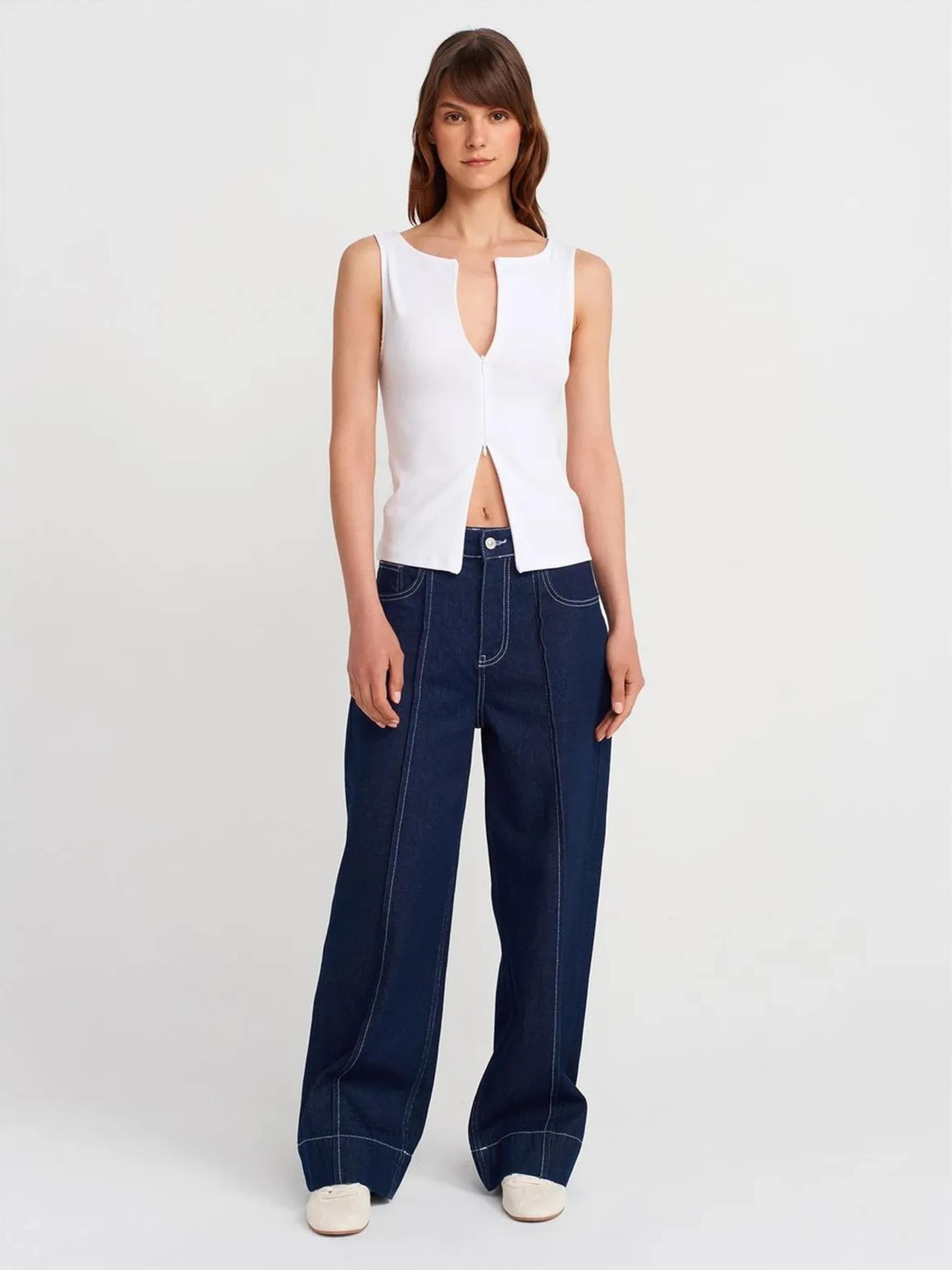Dilvin Top in White