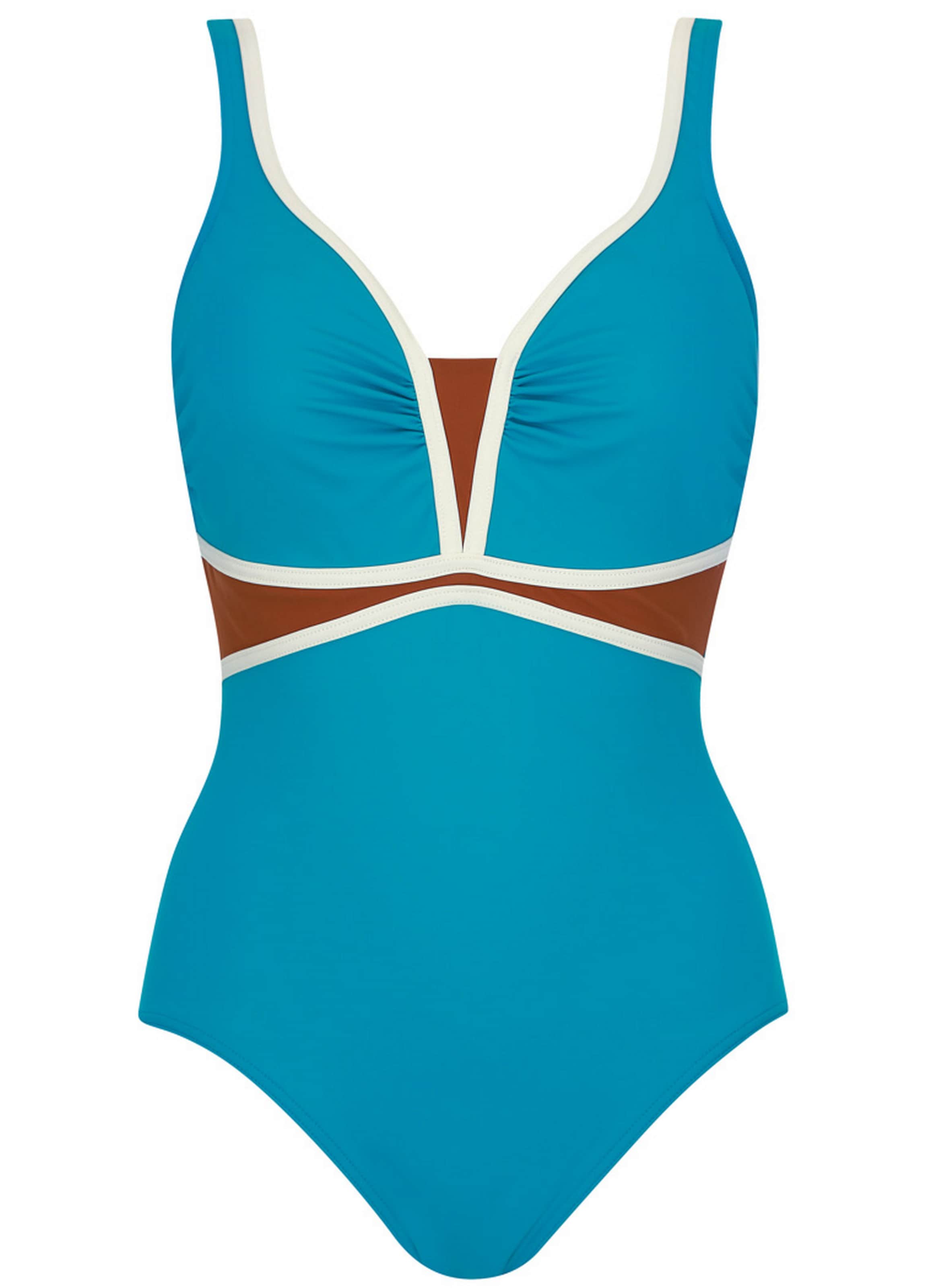 Costume intero di SUNFLAIR in blu: frontale