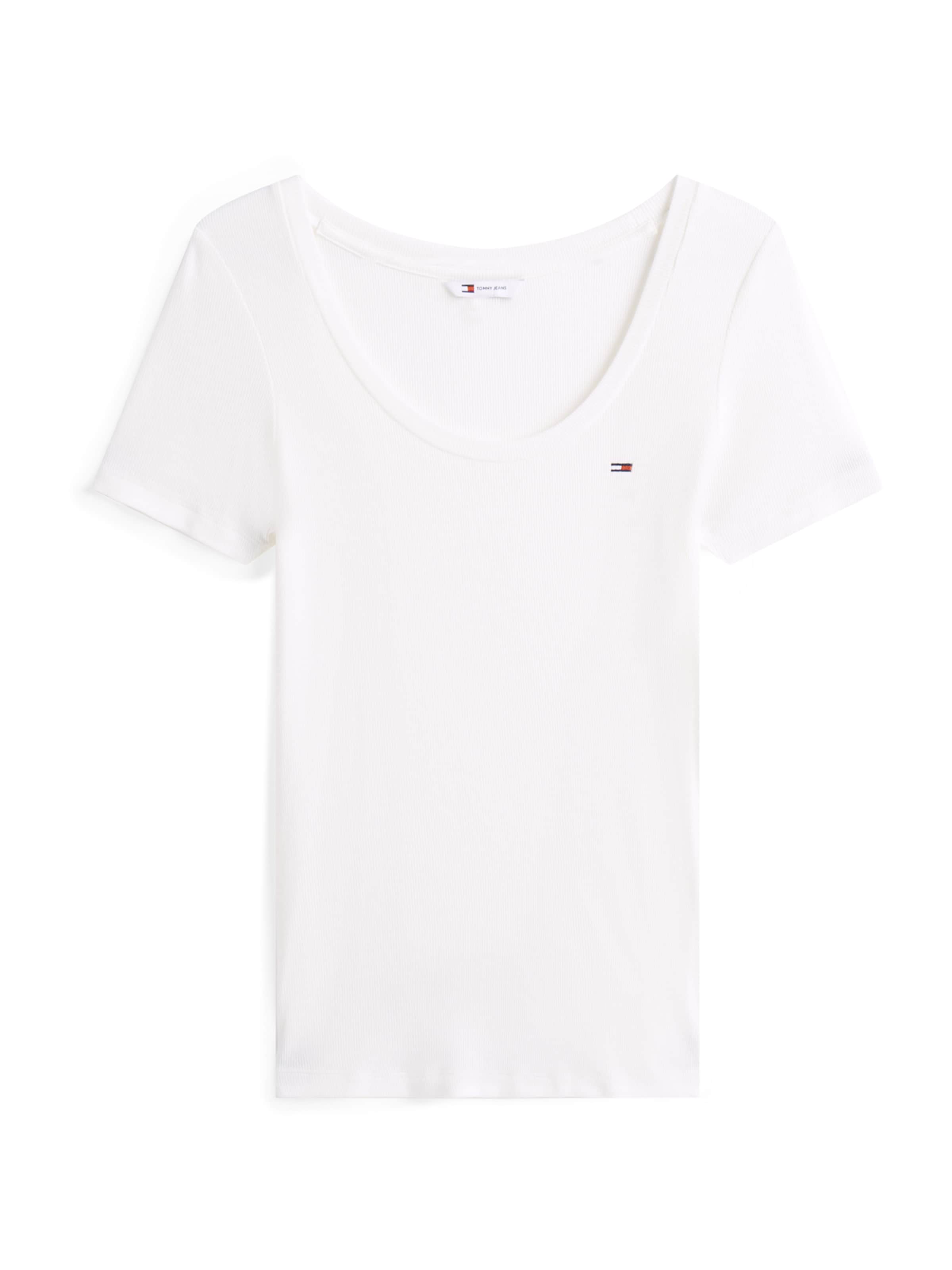 Tommy Jeans Футболка 'ESSENTIAL' в Белый: спереди