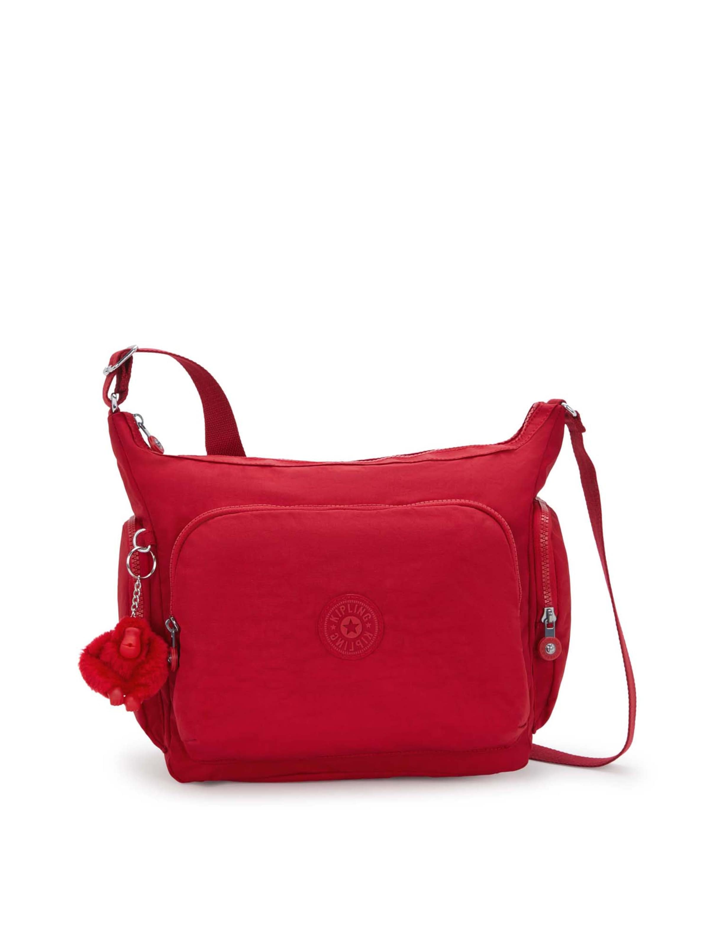 KIPLING Schultertasche 'Gabb' in Rot: Vorderseite