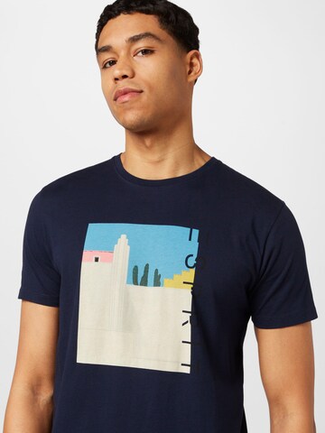 T-Shirt ESPRIT en bleu