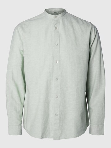 SELECTED HOMME Overhemd in Groen: voorkant
