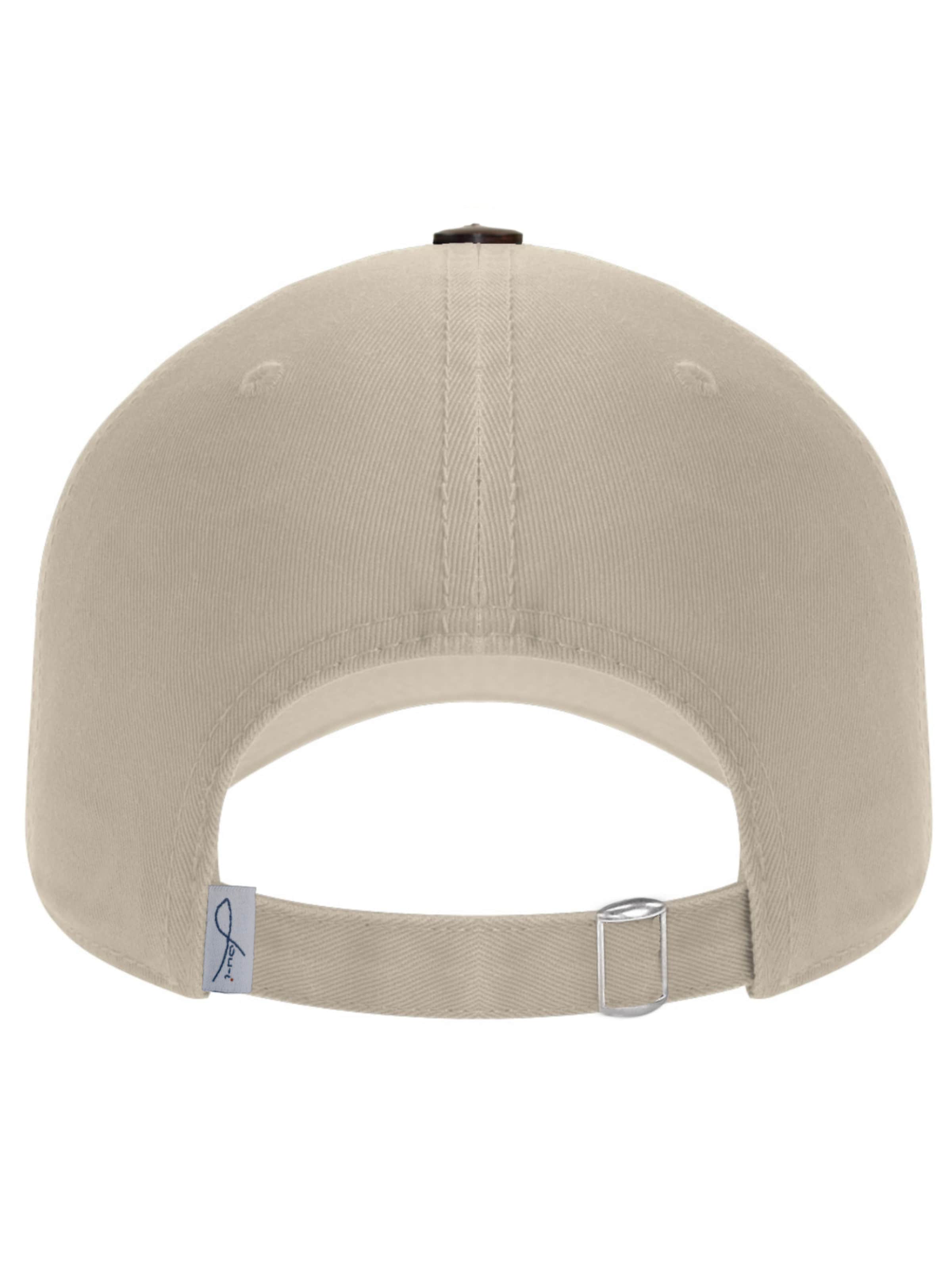 Lou-i Cap 'Dad Cap aus Bio-Baumwolle' in Beige